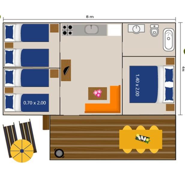 Easyatent Mobile Zelena Laguna Holiday park