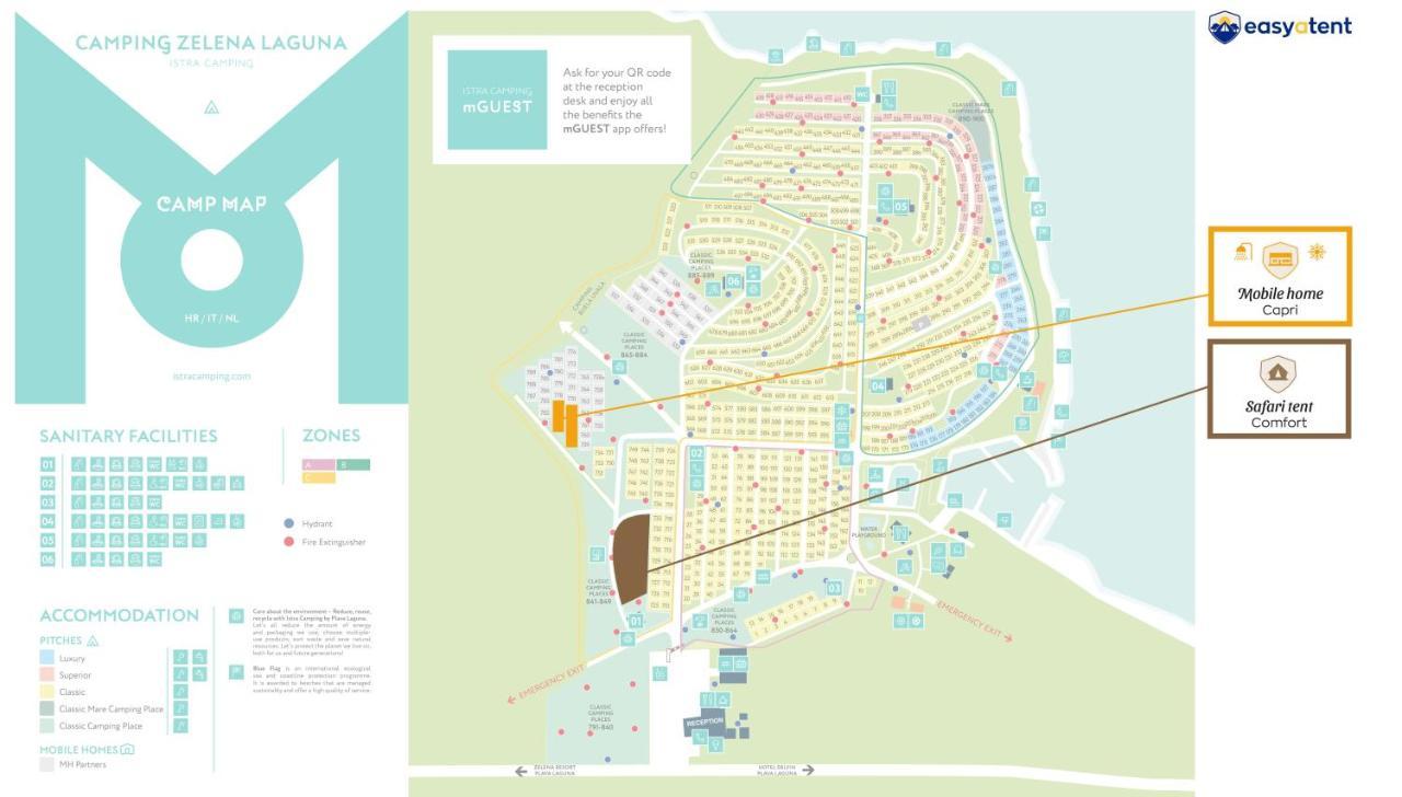 Holiday park Easyatent Mobile Zelena Laguna